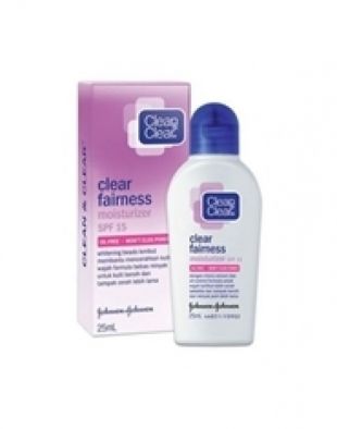 Clean & Clear Clear Fairness Moisturizer SPF 15 