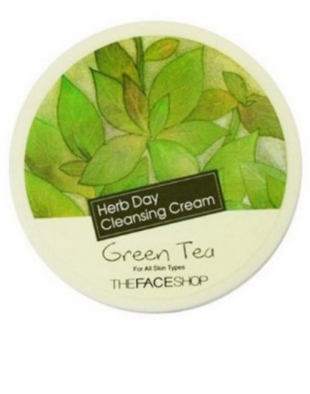 The Face Shop Herb Day Cleansing Cream Green Tea