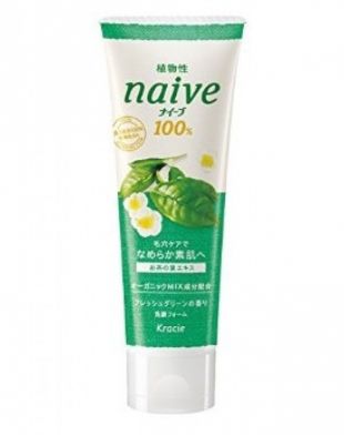 Kracie Naive Facial Wash Green Tea