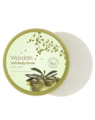 Wardah Soft Body Scrub Olive
