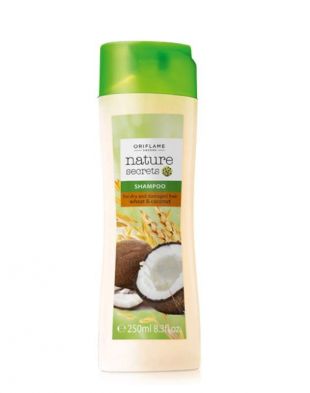 Oriflame Nature Secrets Shampoo for Dry and Damaged Hair Wheat & Coconut