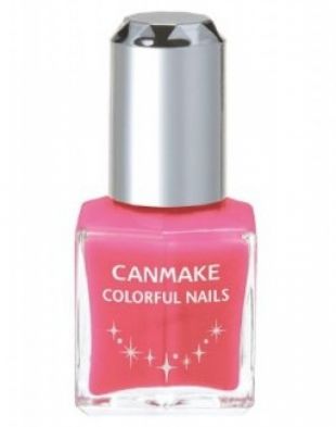 CANMAKE colorful nails passion pink