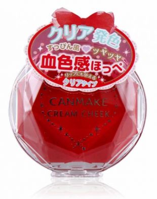 CANMAKE Cream Cheek & Lip CL01 Clear Red Heart