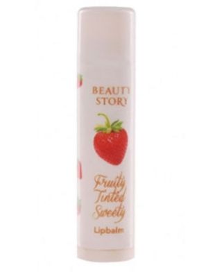 Beauty Story Fruity Tinted Sweety Lip Balm Strawberry