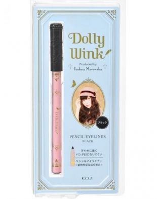 Dolly Wink Pencil Eyeliner Black