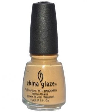 China Glaze Nail Lacquer with Harderner Classic Camel
