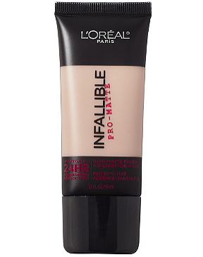 L'Oreal Paris Infallible Pro-Matte 24HR Foundation 102 Shell Beige