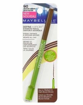 Maybelline Define A Brow Eyebrow Pencil Brown