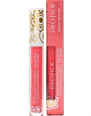 Pacifica Enlightened Natural Lip Gloss Pink Coral