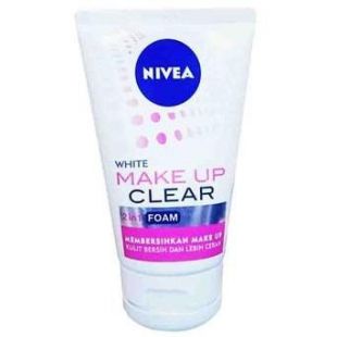 NIVEA Make Up Clear White 2 in 1 Foam