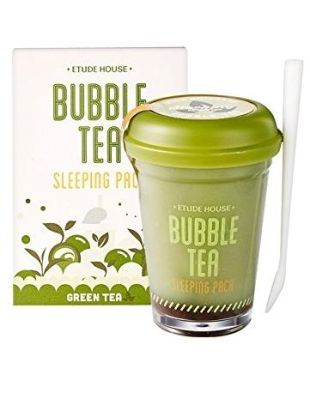 Etude House Bubble Tea Sleeping Pack Green Tea