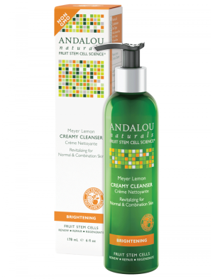 Andalou Naturals Meyer Lemon Creamy Cleanser 