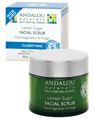 Andalou Naturals Lemon Sugar Facial Scrub 