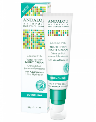 Andalou Naturals Coconut Milk Youth Firm Night Cream 