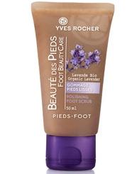 Yves Rocher Foot Beauty Care Polishing Foot Scrub: Organic Lavender