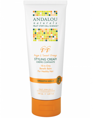 Andalou Naturals Argan & Sweet Orange Smooth Hold Styling Cream 