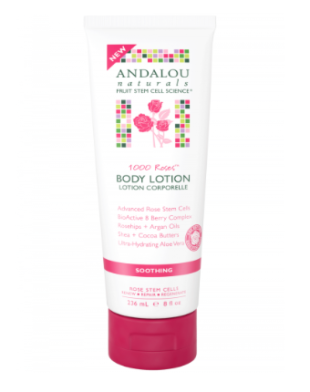 Andalou Naturals 1000 Roses Soothing Body Lotion 
