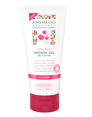 Andalou Naturals 1000 Roses Soothing Shower Gel 