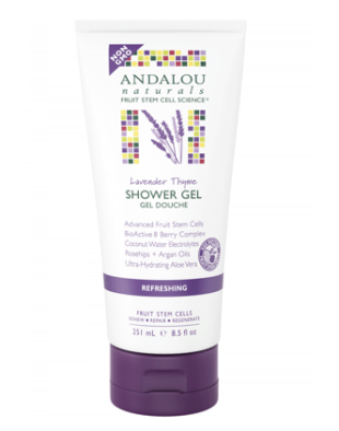 Andalou Naturals Lavender Thyme Refreshing Shower Gel 