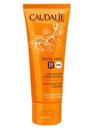 Caudalie Soleil Divin Anti Aging Face Suncare SPF50 