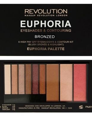 Makeup Revolution Euphoria Palette Bronzed