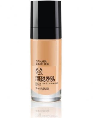 The Body Shop Fresh Nude Foundation Sahara Light 030