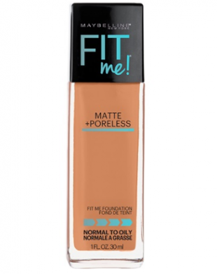 Maybelline Fit Me! Matte + Poreless Foundation 338 Spicy Brown