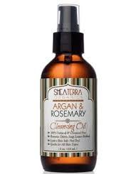 Shea Terra Organics Argan & Rosemary Facial Cleansing Oil 
