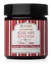 Shea Terra Organics Rose Hips Replenish Face Cre'me 