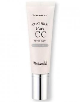 Tony Moly Naturalth Goat Milk Pure CC SPF30 PA Pure Milk