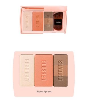 Heimish Dailism Blusher Palette Flavor Apricot