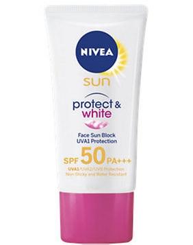 NIVEA Sun Face Protect and White SPF 50 