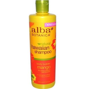 Alba Botanica Hawaiian Shampoo Body Builder Mango 