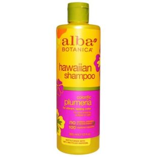 Alba Botanica Hawaiian Shampoo Colorific Plumeria 