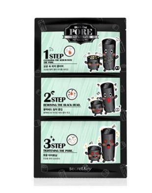 Secret Key Black Out Pore 3-Step Nose Pack 