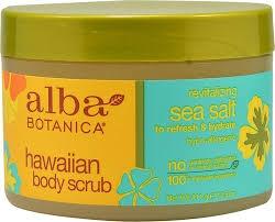 Alba Botanica Hawaiian Body Scrub Revitalizing Sea Salt