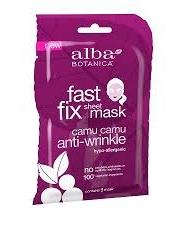 Alba Botanica Fast Fix Sheet Mask Camu Camu Anti-wrinkle 