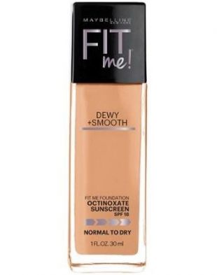 Maybelline Fit Me! Dewy + Smooth Foundation 315 Soft Honey