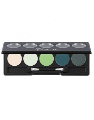 Flormar Color Palette Eye Shadow Transforming Green 009
