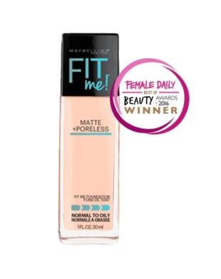 Maybelline Fit Me! Matte + Poreless Foundation 332 Golden Caramel