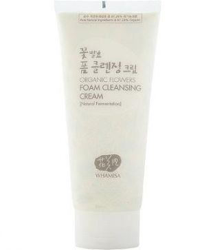 Whamisa Organic Flower Ferment Foam Cleansing Cream 