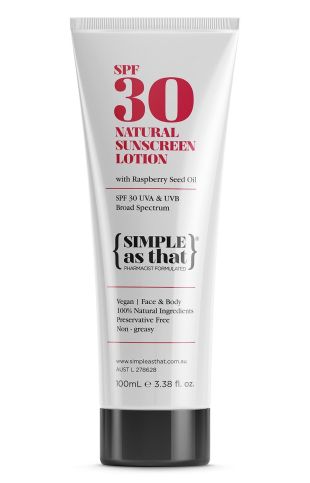 Simple as that 100% Natural Sunscreen Lotion 
