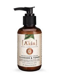A'kin Nourishing Cream Cleanser & Toner 
