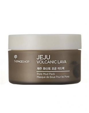 The Face Shop Jeju Volcanic Lava Pore Mud Pack 