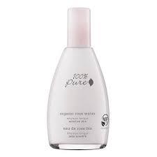 100% Pure  Organic Rose Water Sensitive Skin: Emulsion Tonique 