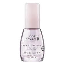 100% Pure  Organic Rose Water Sensitive Skin: Calming Serum 