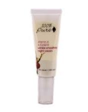 100% Pure  Vitamin A & Coq10 Wrinkle Smoothing Night Cream 