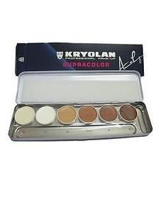 Kryolan Supracolor Palette 6 Colors 