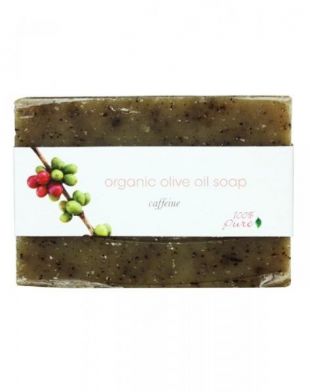 100% Pure  Caffeine Olive Oil Soap 