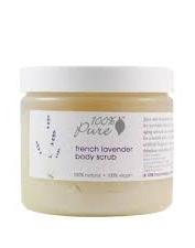 100% Pure  French Lavender Body Scrub 